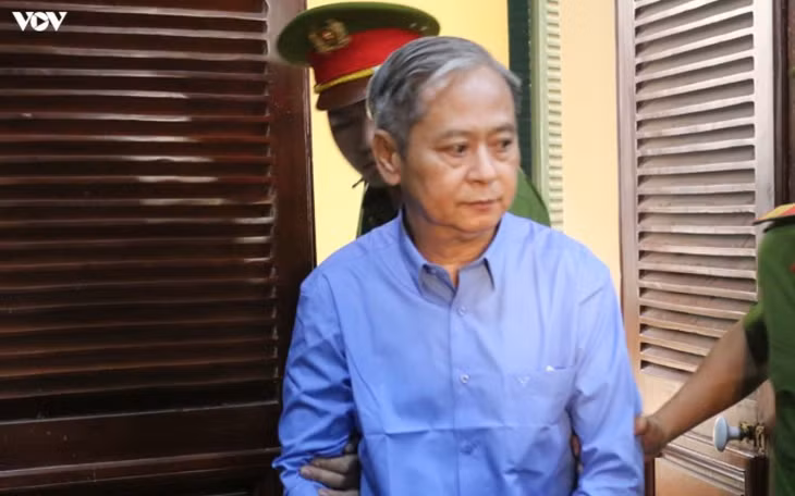 Bị can Nguyễn Hữu Tín.