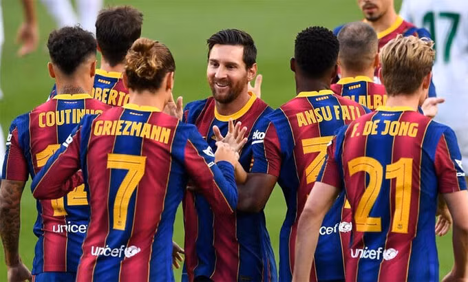 Griezmann có bàn thứ hai trong giai đoạn chuẩn bị cho mùa giải mới. Ảnh: Marca.