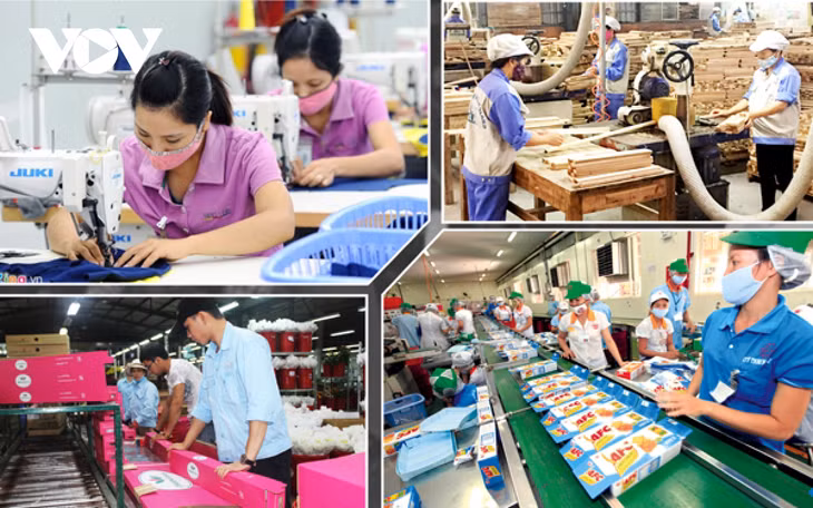 Việt Nam đang tích cực tham gia sâu vào chuỗi cung ứng toàn cầu. (Ảnh minh họa)