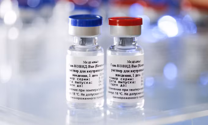 Vaccine Sputnik V do Viện Gamaleya phát triển. Ảnh: RDIF.