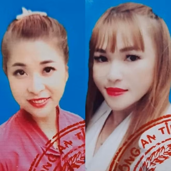 Thúy và Nhẫn (ảnh do Công an cung cấp)