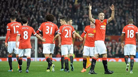 Van Persie đã giải tỏa cơn khát bàn thắng