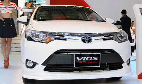 Phiên bản Toyota Vios TRD Sportivo tại Việt Nam.