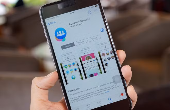 Ứng dụng Facebook Groups đã có mặt trên iOS và Android.