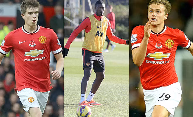 McNair, Blackett và James Wilson, những tài năng trẻ của Van Gaal