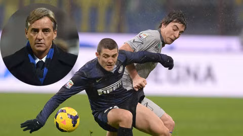 Liệu HLV Mancini (ảnh nhỏ) có thể giúp Inter làm nên chuyện trước Roma?