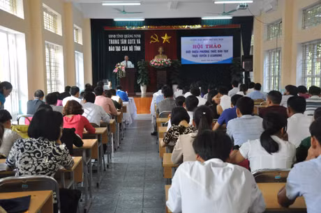 Quang cảnh buổi hội thảo 