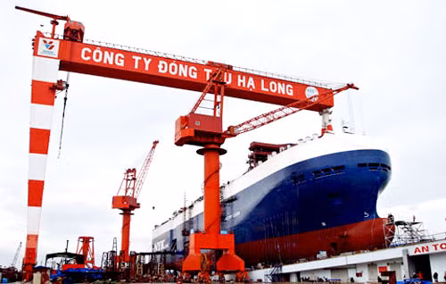 Công ty TNHH một thành viên đóng tàu Hạ Long. Ảnh minh họa