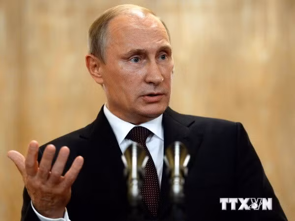 Tổng thống Nga Vladimir Putin. (Ảnh: AFP/TTXVN)