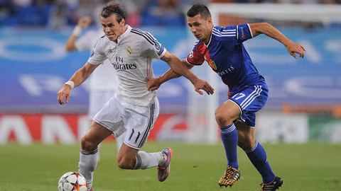 Bale (trái) và đồng đội sẽ thể hiện được sức mạnh trước chủ nhà Basel