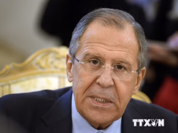  Ngoại trưởng Nga Sergei Lavrov. 