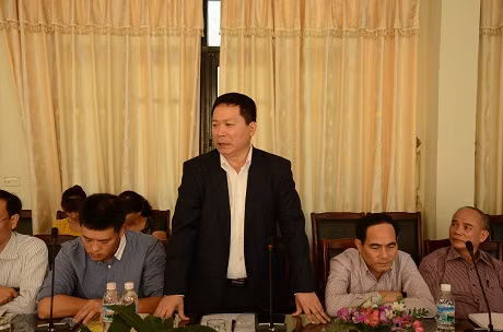 Đại biểu ngành than phát biểu tại hội nghị