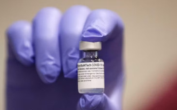 Vaccine Covid-19. Ảnh: AP.