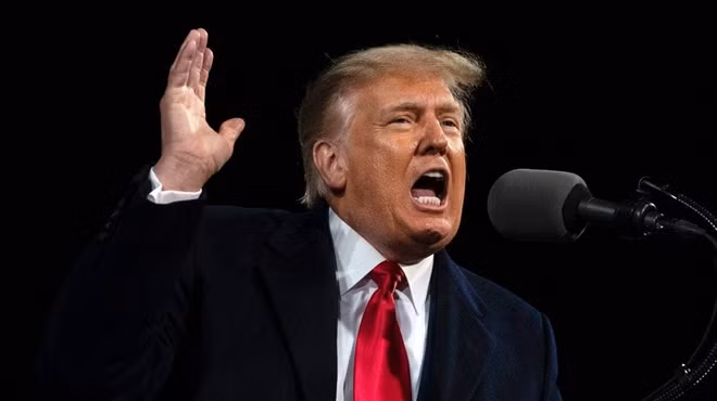 Tổng thống Mỹ Donald Trump. (Ảnh: AP)