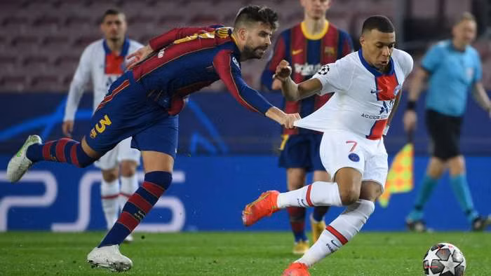 Barca dưới tầm PSG rất nhiều vào lúc này