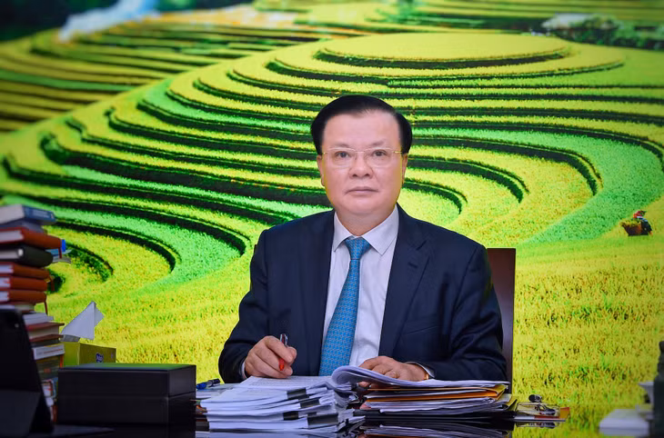 Bộ trưởng Bộ Tài chính Đinh Tiến Dũng.