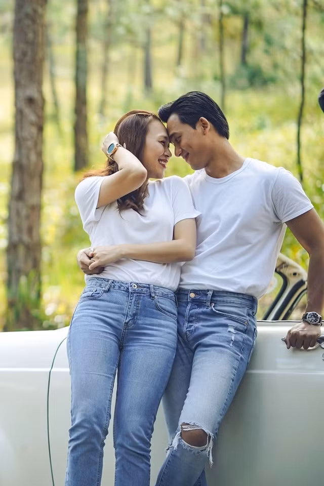 Mỹ Tâm và Mai Tài Phến trong phim 
