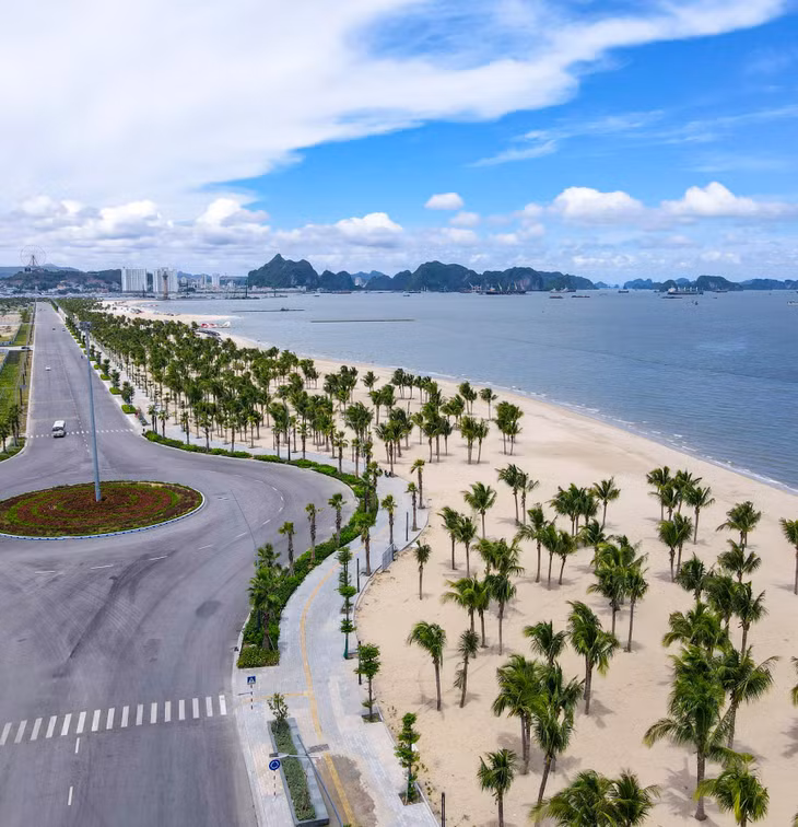 Một góc của TP Hạ Long.