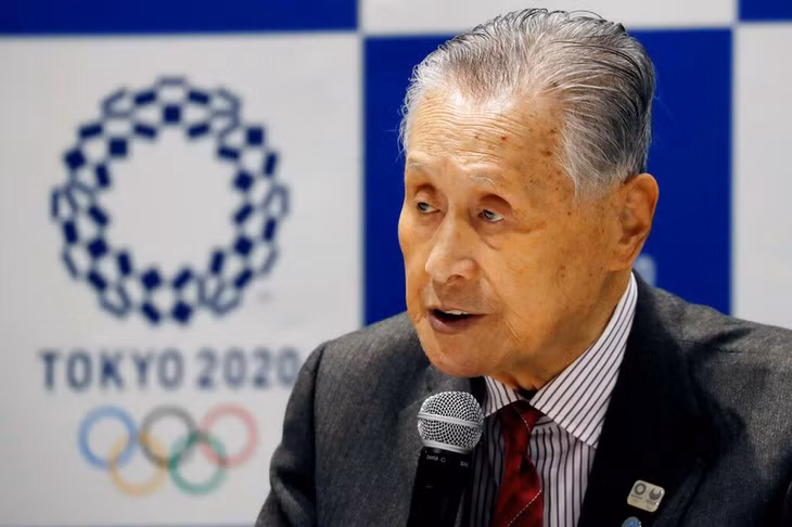 Ông Mori từ chức Trưởng ban tổ chức Olympic Tokyo. Ảnh: Reuters.
