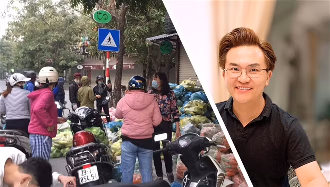 MC Đại Nghĩa tổ chức phiên chợ 0 đồng để 