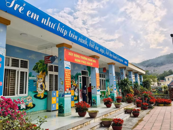 Trường Mầm non Vũ Oai đã lau dọn trường lớp sạch sẽ, sẵn sàng đón trẻ quay trở lại Trường.