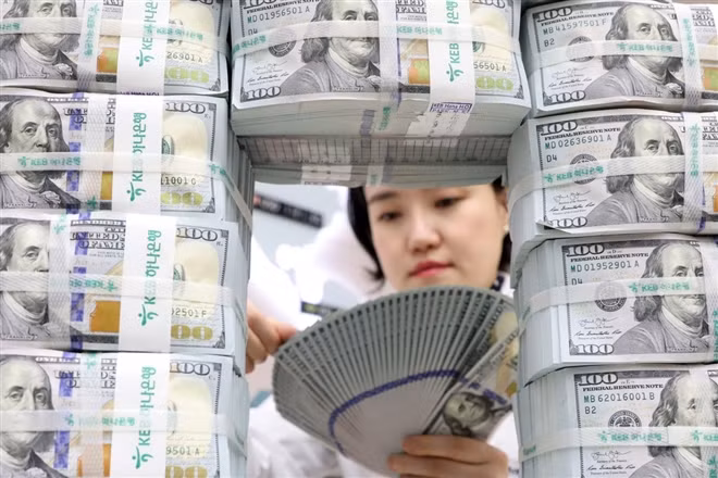 Đồng USD tăng giá.