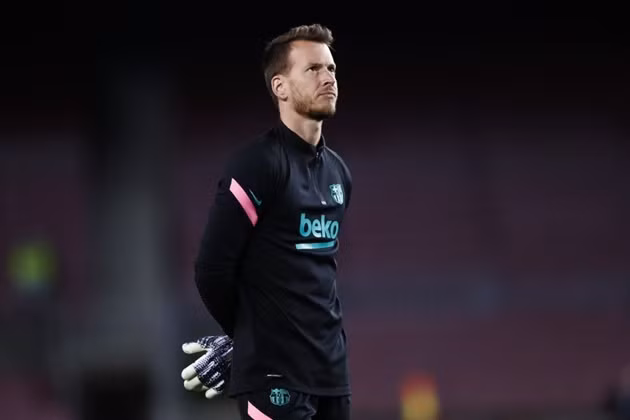  Neto trong màu áo Barcelona.