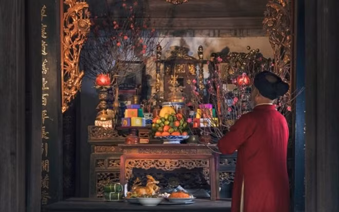 Tùy theo từng gia đình mà có thời điểm cúng tất niên khác nhau. (Ảnh: Internet)