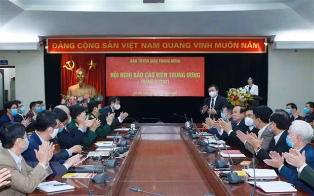 Quang cảnh hội nghị. (Ảnh: TTXVN)