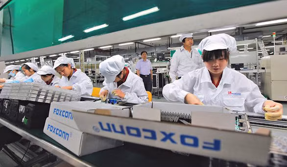 Foxconn đã đầu tư nhiều nhà máy tại Bắc Ninh, Bắc Giang, trước khi đề xuất đầu tư vào Thanh Hóa - Ảnh: B.N