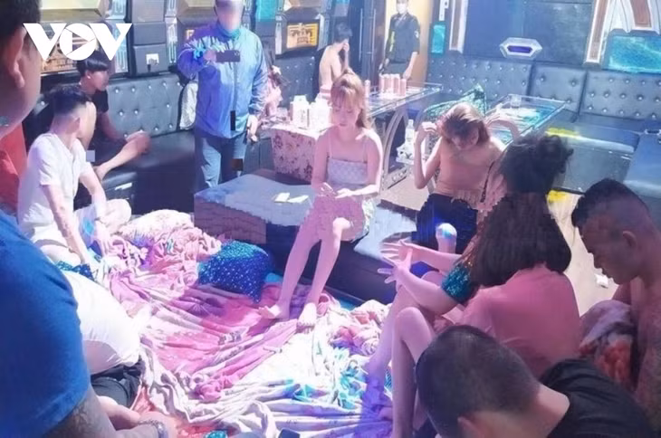Nhóm đối tượng tổ chức sử dụng ma túy tại quán karaoke Ngọc Linh