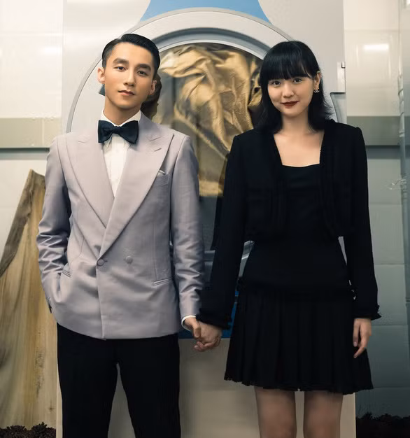 Sơn Tùng M-TP và Hải Tú trong MV - Ảnh: NVCC