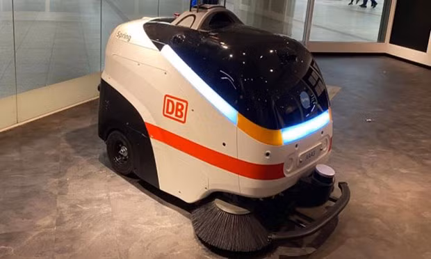 Robot tự hành Manni. (Nguồn: Globalrailwayreview)