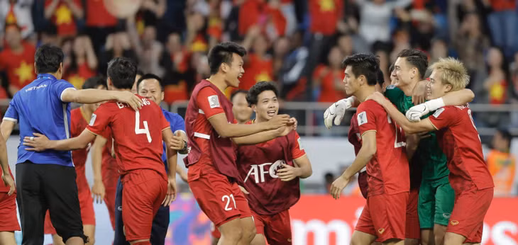 Tuyển Việt Nam tự tin khi đối đầu với Nhật Bản. Ảnh: the-afc.com