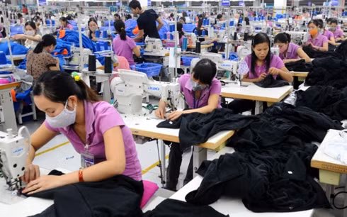 Hàng dệt may xuất khẩu tháng 1 năm 2019 đạt 2,7 tỷ USD, tăng 6,7% so với cùng kỳ năm trước (ảnh minh họa: Nguyễn Quỳnh)
