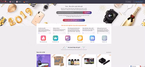 Fado.vn với hơn 4 tỷ sản phẩm được cập nhật từ Amazon Nhật, Mỹ, Đức.