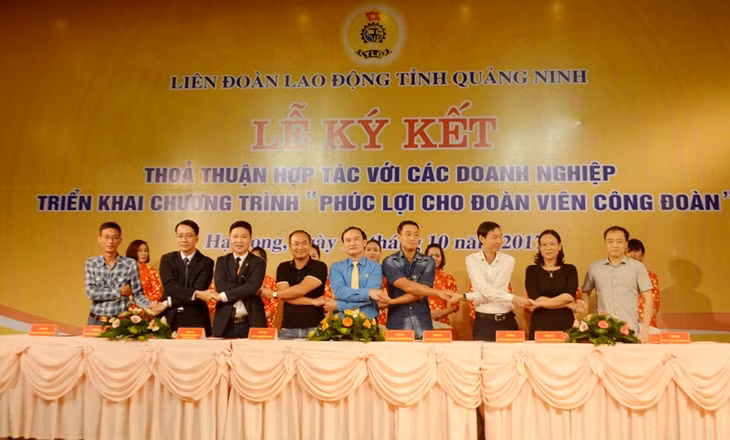 Các doanh nghiệp tham gia chương trình phúc lợi cho đoàn viên công đoàn thể hiện quyết tâm chăm lo tốt nhất cho người lao động. 