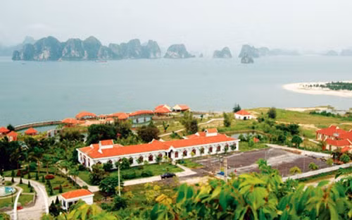 Một góc khu kinh tế Vân Đồn
