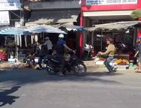 Hiện trường xảy ra vụ việc.