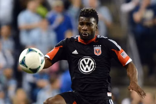  McDonald trong màu áo của D.C United.