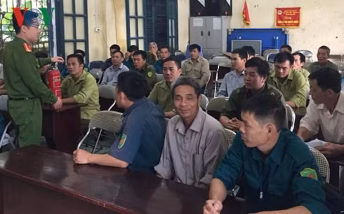 Các chương trình tập huấn kỹ năng PCCC cũng góp phần nâng cao ý thức cảnh giác của người dân trước các hành vi giả danh, lừa đảo.