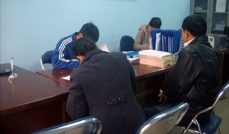 Người lao động đăng ký thất nghiệp tại Trung tâm Giới thiệu việc làm Quảng Ninh.