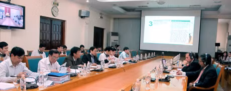 Quang cảnh buổi làm việc. Ảnh: Phương Loan (CTV)