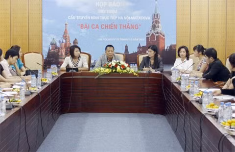 Quang cảnh buổi họp báo