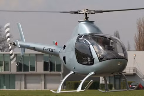 Chiếc máy bay cánh quạt A600 Talon của hãng RotorWay. Ảnh: RotorWay