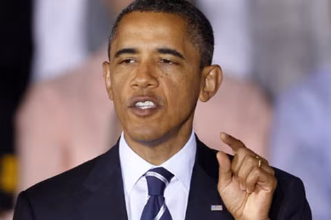 Đảng Cộng Hòa đang gắn mác "chiến binh giai cấp" cho Tổng thống Obama. Ảnh: BusinessInsider.com