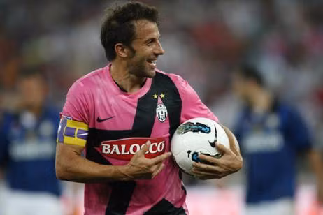 Tiền đạo Del Piero - Ảnh Internet