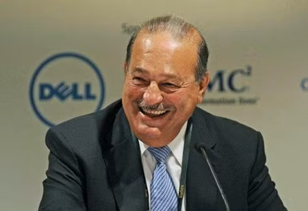 Tỷ phú Carlos Slim đã thiệt hại gần 11 tỷ USD chỉ trong vòng 8 tháng. Ảnh: independent.co.uk