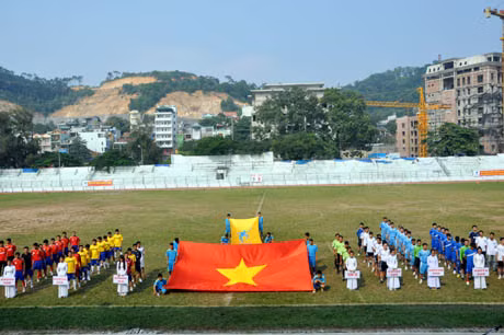 Quang cảnh lễ khai mạc