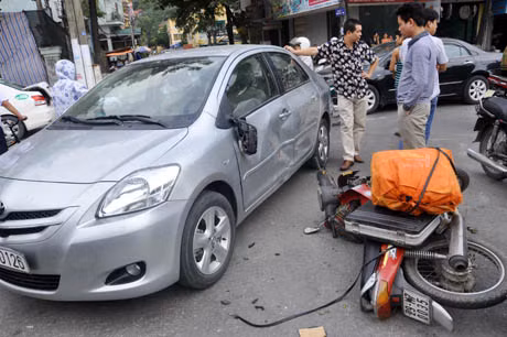 Hiện trường vụ tai nạn
